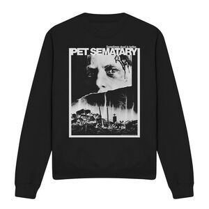 Pet Sematary Unisex Adult Poster Sweatshirt / Black